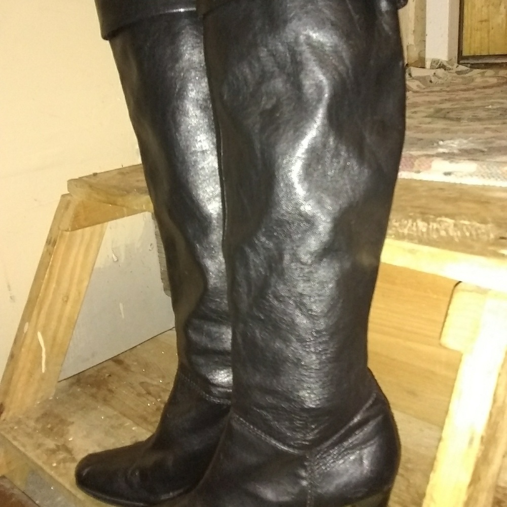 Liz Claiborne Flex Black Danbury Knee-High Boots